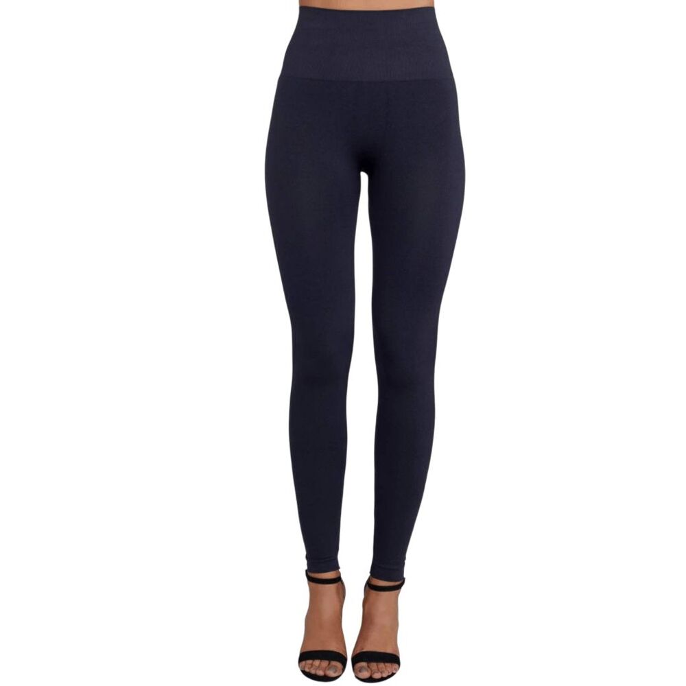 SPANX Look At Me Now Seamless Leggings Size Large